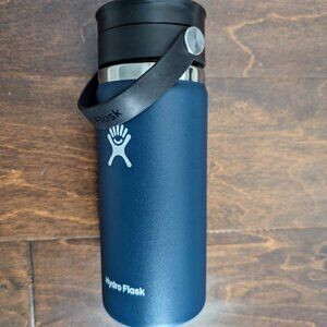 Hydro Flask 16 oz Wide Mouth Bottle with Flex Sip Lid Indigo